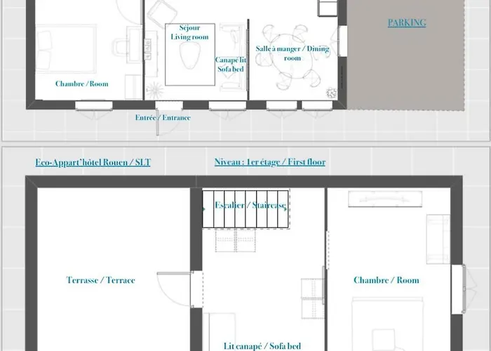 Eco-appart'hotel - Slt Apartman Rouen